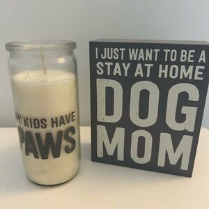 Dog Mom Decor Set